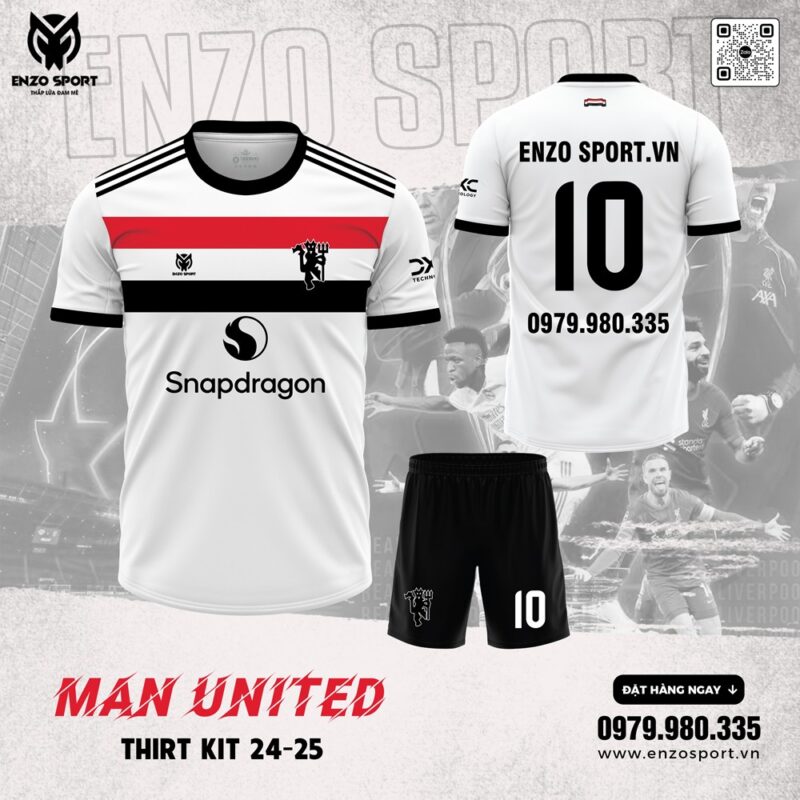 Áo đấu Manchester United - Phiên Bản Sân Khách 2024-2025