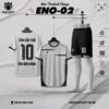 Áo Bóng Đá Không Logo ENO-02 Màu Trắng