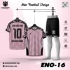 Áo Bóng Đá Không Logo ENO-04 Màu Hồng