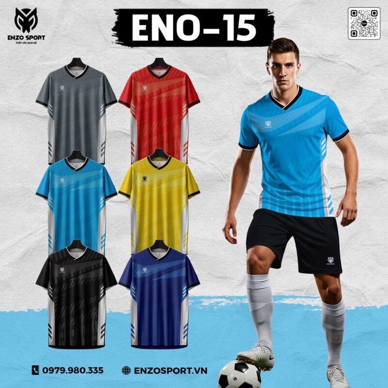 Áo Bóng Đá Không Logo ENO-15 Tổng Hợp