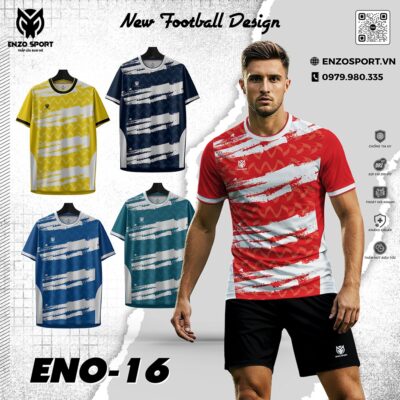 Áo Bóng Đá Không Logo ENO-16 Tổng Hợp