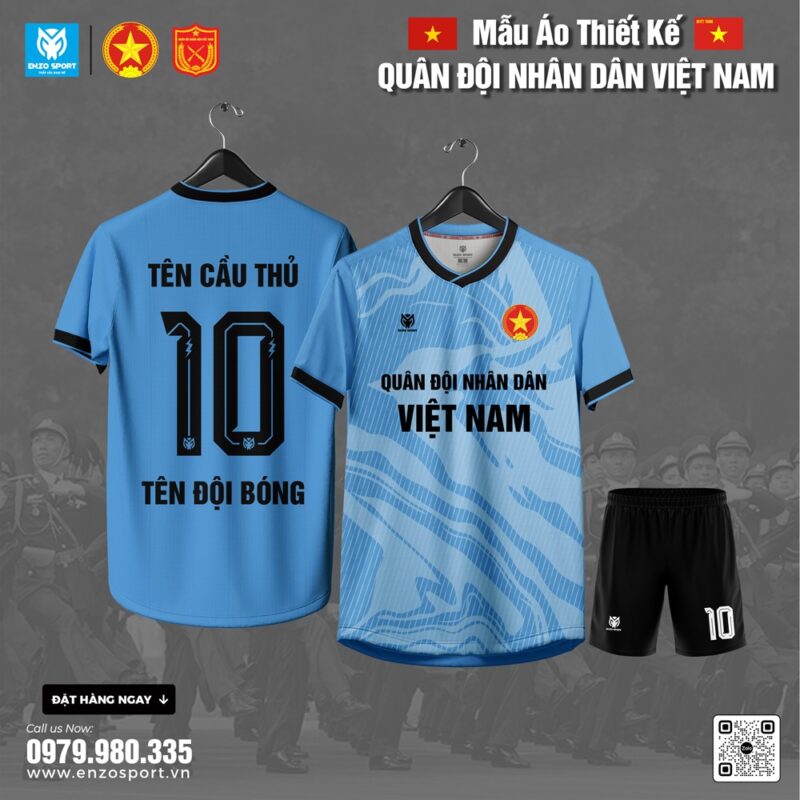 Áo Thể Thao Quân Đội - Xanh Ya Phong Cách Hiện Đại