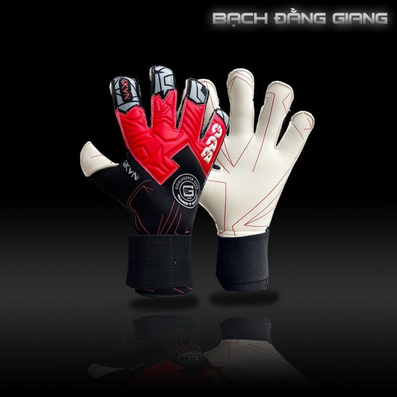 Găng Tay Thủ Môn Bạch Đằng Giang - Đỏ Đen Trắng Ngà