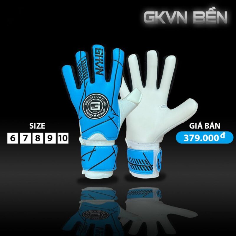 Găng Tay Thủ Môn GK VN BỀN – Xanh Dương Năng Động