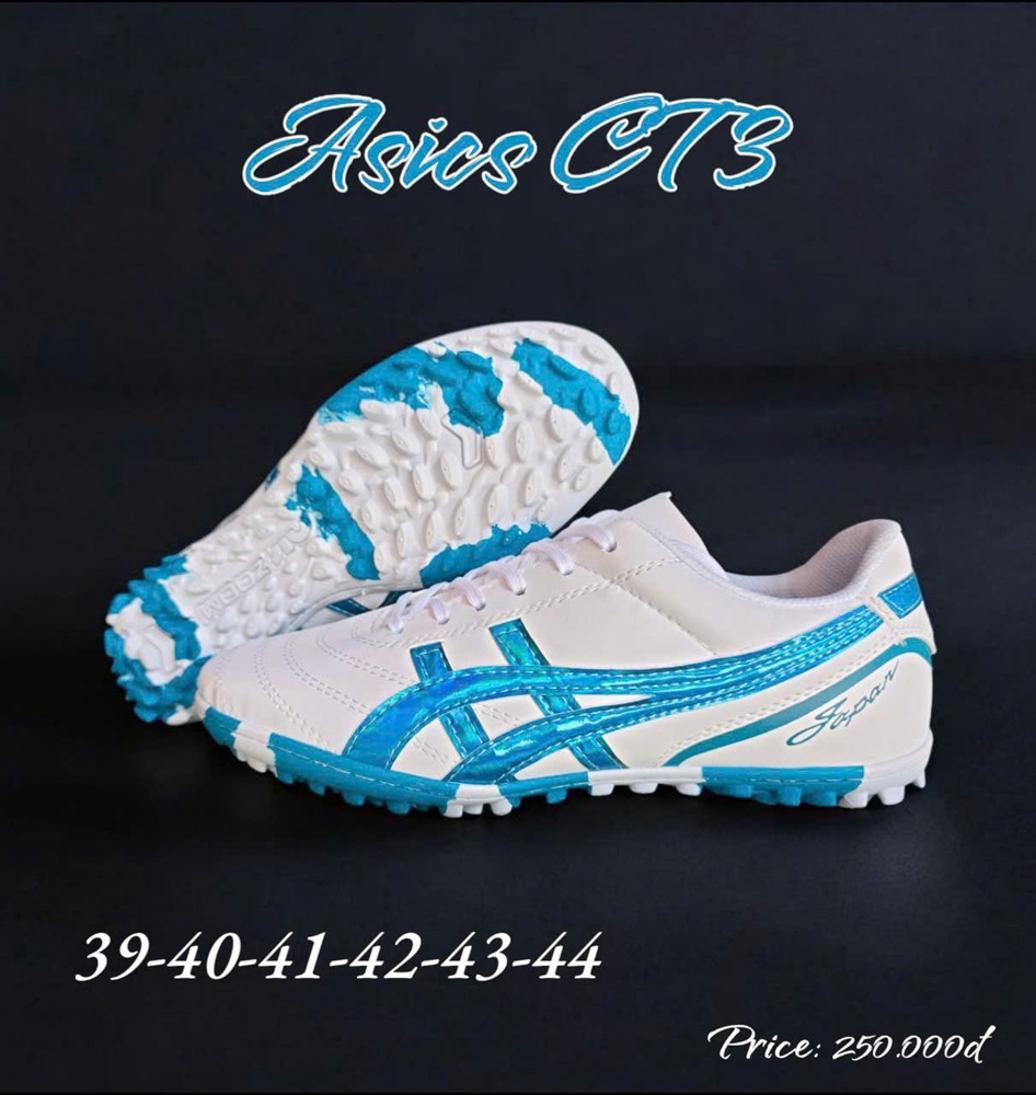 Giày Asics CT3 Trắng Xanh – phong cách thể thao hiện đại