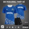Áo Pickleball Xanh Dương Đậm – Thiết Kế Năng Động PIC-02