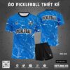 Áo Pickleball Xanh Dương Thiết Kế Năng Động PIC-20