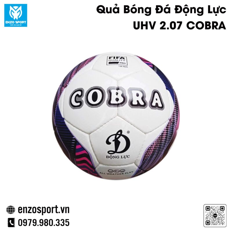 Quả Bóng Đá Động Lực UHV 2.07 COBRA Trắng