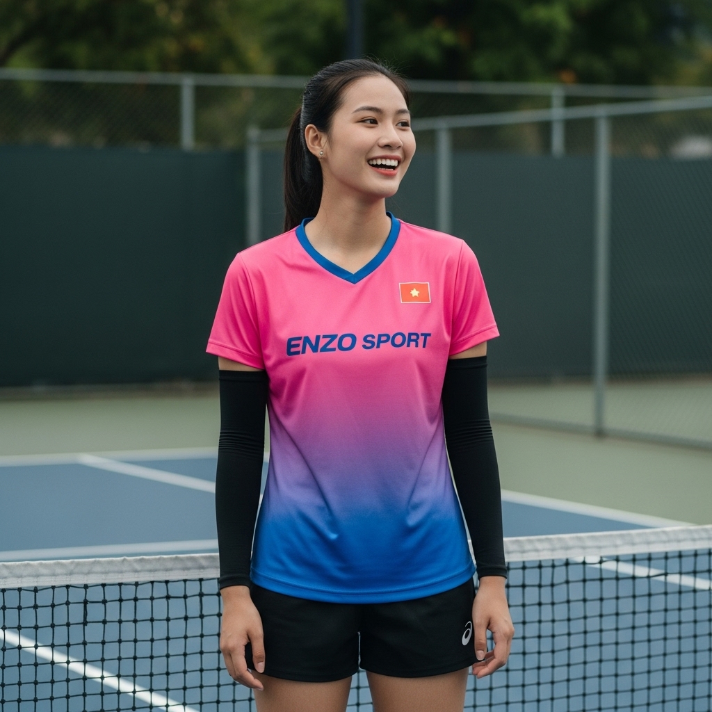 Áo Bóng Chuyền Thiết Kế Đẹp Tại Enzo Sport