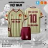 Áo Bóng Đá Quân Đội Vàng Nhạt Đỏ Đô – Tinh Thần Lịch Sử & Hiện Đại