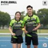 Áo Pickleball Xanh Lá Phối Đen Enzo Sport | Thiết Kế Năng Động, Chất Liệu Thoáng Mát
