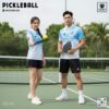 Áo Pickleball Xanh Trắng Năng Động - ENZO SPORT