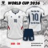 Áo Bóng Đá Đội Tuyển Anh World Cup 2026 SN