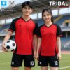 Áo bóng đá không logo ENO 20 màu đỏ – Thiết kế tribal cá tính, tiện ích tối ưu