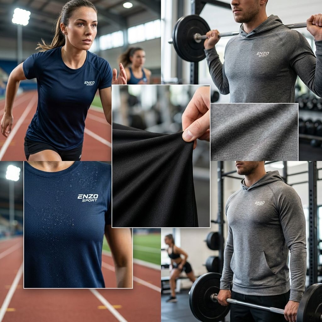 Phân biệt các loại vải may áo thể thao: Thun lạnh, Mè Thái, Mè Poly USA, Mè Enzo Pro, Mè Roco 4C, Mè Korea 4C, Mè Super Cool 4C