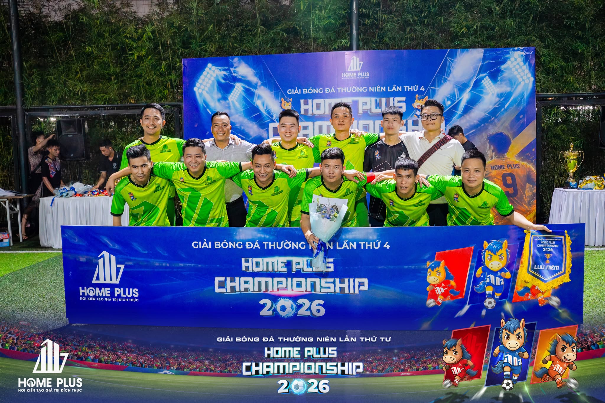 Dự án đồng phục thể thao doanh nghiệp Home Plus Enzo Sport