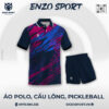 Áo Polo Thiết Kế ENO-POLO-18 Theo Yêu Cầu Cho Đội Nhóm