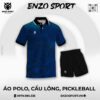 Áo Polo Thể Thao Xanh Navy ENO-POLO-26 Thiết Kế Đồng Phục