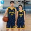 Áo Bóng Rổ Thiết Kế ENO-BR-102 Theo Yêu Cầu Cho Đội Nhóm