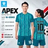 Áo Bóng Đá Không Logo APEX - Xanh lý