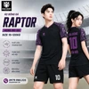Áo bóng đá không logo RAPTOR màu đen