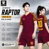 Áo bóng đá không logo RAPTOR màu đỏ