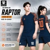 Áo bóng đá không logo RAPTOR màu tím than