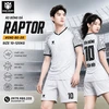Áo bóng đá không logo RAPTOR màu trắng