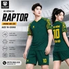 Áo bóng đá không logo RAPTOR màu xanh