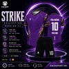 Áo bóng đá không logo STRIKE màu tím