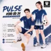 Áo bóng đá không logo PULSE màu xanh than