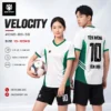 Áo bóng đá không logo VELOCITY màu trắng