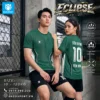 Áo bóng đá không logo ECLIPSE màu ve chai