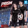 Áo bóng đá không logo PRISM màu đen