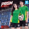Áo bóng đá không logo PRISM màu xanh lá