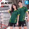 Áo bóng đá không logo GLACIER màu ve chai